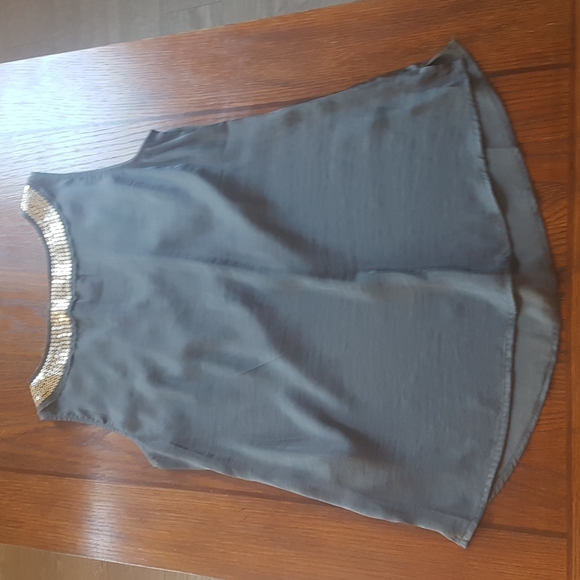 Esprit tank top with gold sequins - Picture 5 of 9